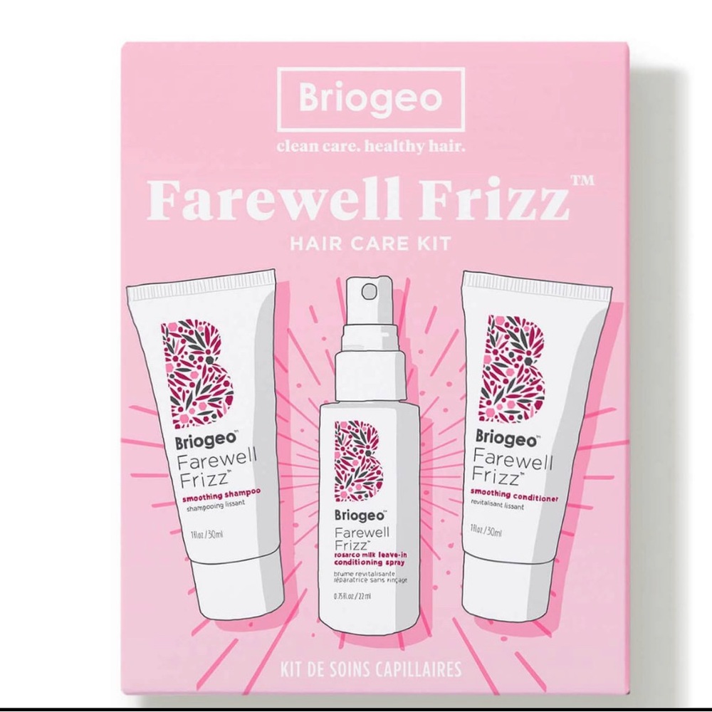 NWT - Briogeo Farewell Frizz Hair Care Kit